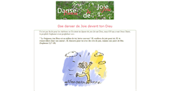 Desktop Screenshot of dansedejoie.homily-service.net